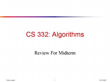 David Luebke 1 12312009