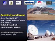 Sensitivity and Noise