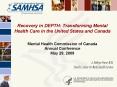 Recovery in DEPTH: Transforming Mental Health Care in the United States and Canada Mental Health Com PowerPoint PPT Presentation