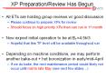 XP Preparation/Review Has Begun PowerPoint PPT Presentation