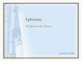 Ephesians PowerPoint PPT Presentation