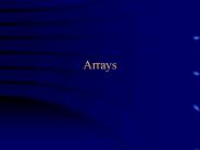Arrays