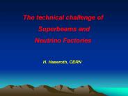 The technical challenge of