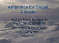 Antarctica for Global Climate PowerPoint PPT Presentation