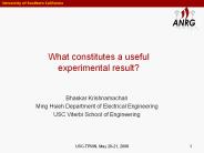 What%20constitutes%20a%20useful%20experimental%20result?