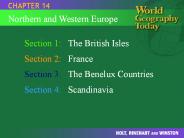 Section 1:The British Isles