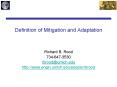 Definition of Mitigation and Adaptation PowerPoint PPT Presentation