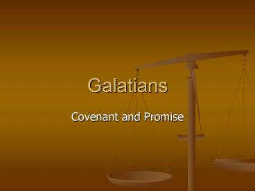 Galatians