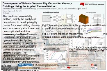 PPT – Development of Seismic Vulnerability Curves for Masonry Buildings ...