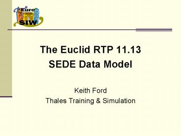 The Euclid RTP 11'13