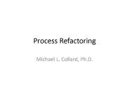 Process Refactoring
