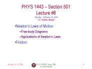 PHYS 1443501, Spring 2004