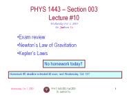 PHYS%201443-003,%20Fall%202003