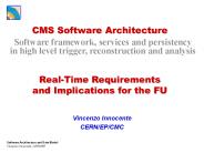CMS Software Architecture