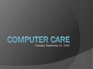 Computer Care