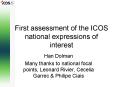 First assessment of the ICOS national expressions of interest PowerPoint PPT Presentation