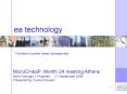 ea technology PowerPoint PPT Presentation