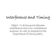 Interference and Timing
