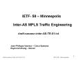 IETF- 58  PowerPoint PPT Presentation