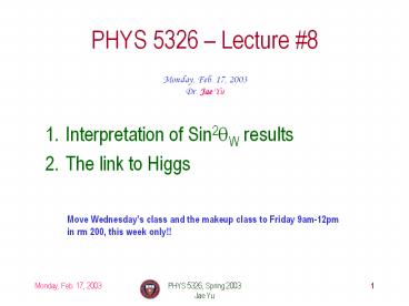 PHYS%205326,%20Spring%202003