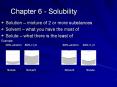 Chapter 6 - Solubility PowerPoint PPT Presentation