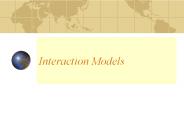 Interaction Models