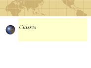 Classes