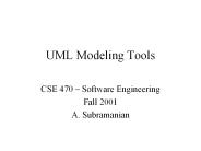 UML Modeling Tools