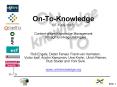 OnToKnowledge PowerPoint PPT Presentation