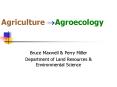 Agriculture Agroecology PowerPoint PPT Presentation