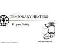 TEMPORARY HEATERS PowerPoint PPT Presentation