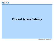 Channel Access Gateway