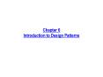 Chapter 6 Introduction to Design Patterns PowerPoint PPT Presentation