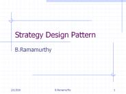 Strategy Design Pattern
