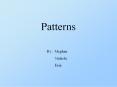 Patterns PowerPoint PPT Presentation