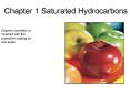 Chapter 1 Saturated Hydrocarbons PowerPoint PPT Presentation