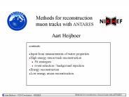 Methods for reconstruction