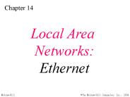 Local Area Networks: Ethernet