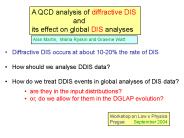 A QCD analysis of diffractive DIS