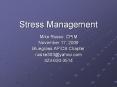 Stress Management PowerPoint PPT Presentation