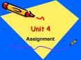 Assignment PowerPoint PPT Presentation