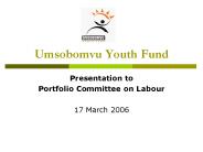 Umsobomvu Youth Fund