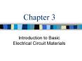 Introduction to Basic Electrical Circuit Materials PowerPoint PPT Presentation