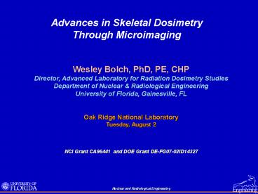 Advances in Skeletal Dosimetry Through Microimaging