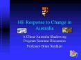 HE Response to Change in Australia PowerPoint PPT Presentation