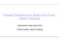 Prepaid Extensions to Radius for Event-based Charging PowerPoint PPT Presentation