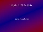 l2tpd - L2TP for Unix