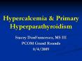 Hypercalcemia PowerPoint PPT Presentation