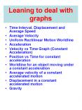 Leaning to deal with graphs PowerPoint PPT Presentation