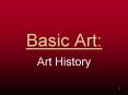 Basic Art: PowerPoint PPT Presentation